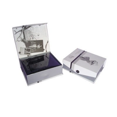 Custom Rigid Luxury Magnetic Closure  Gift Box for Cosmetic