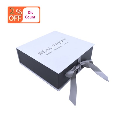 Magnet folding boxes with ribbons luxury gift boxes for gift packaging packaging boxes for clothes