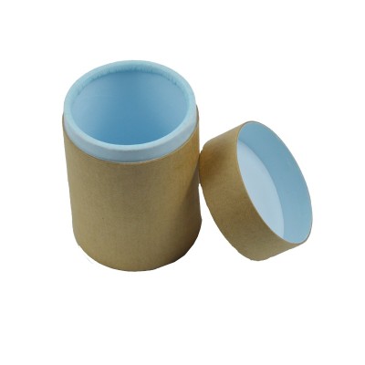 Round recycled paper cardboard tubes packaging design box for candle